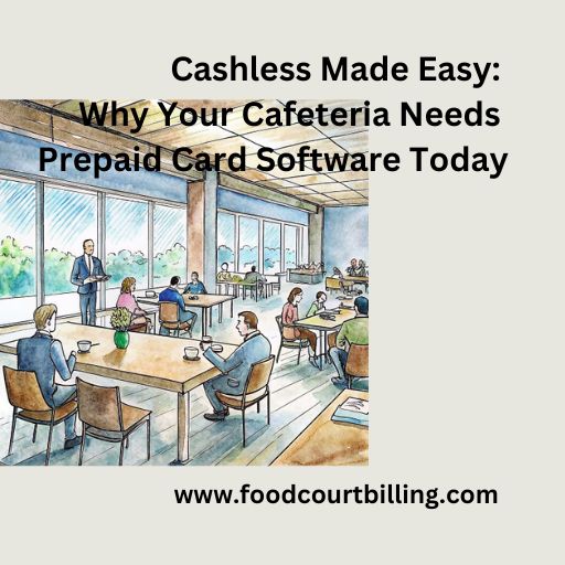 Cashless Made Easy: Why Your Cafeteria Needs Prepaid Card Software Today