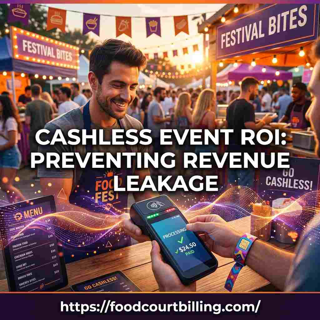 Cashless Event ROI: How Much Revenue Leakage Do You Prevent?