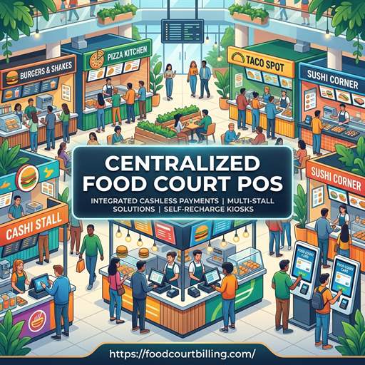 Centralized Food Court POS System: How Single-Card Billing Maximizes Footfall Spend and Eliminates Theft