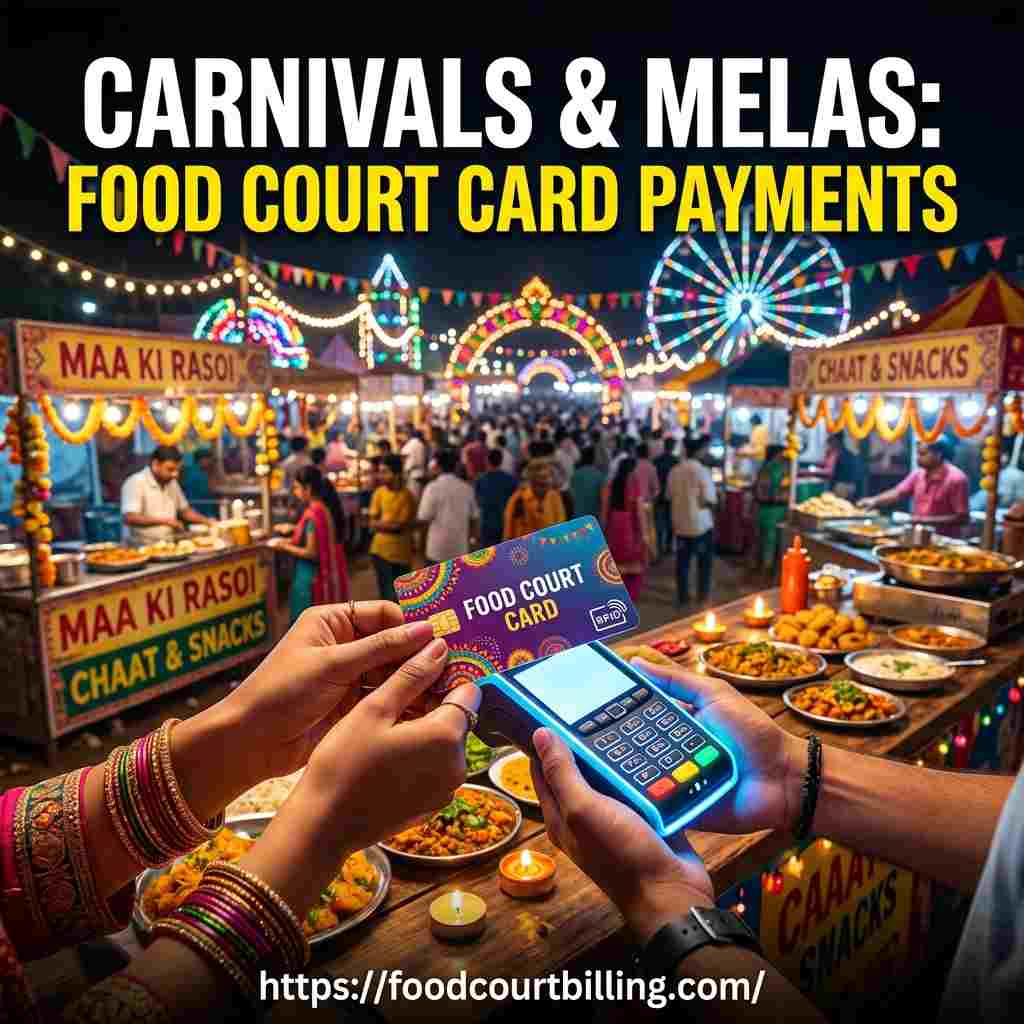 Food Court Payment System at Carnivals and Melas: What Works in India