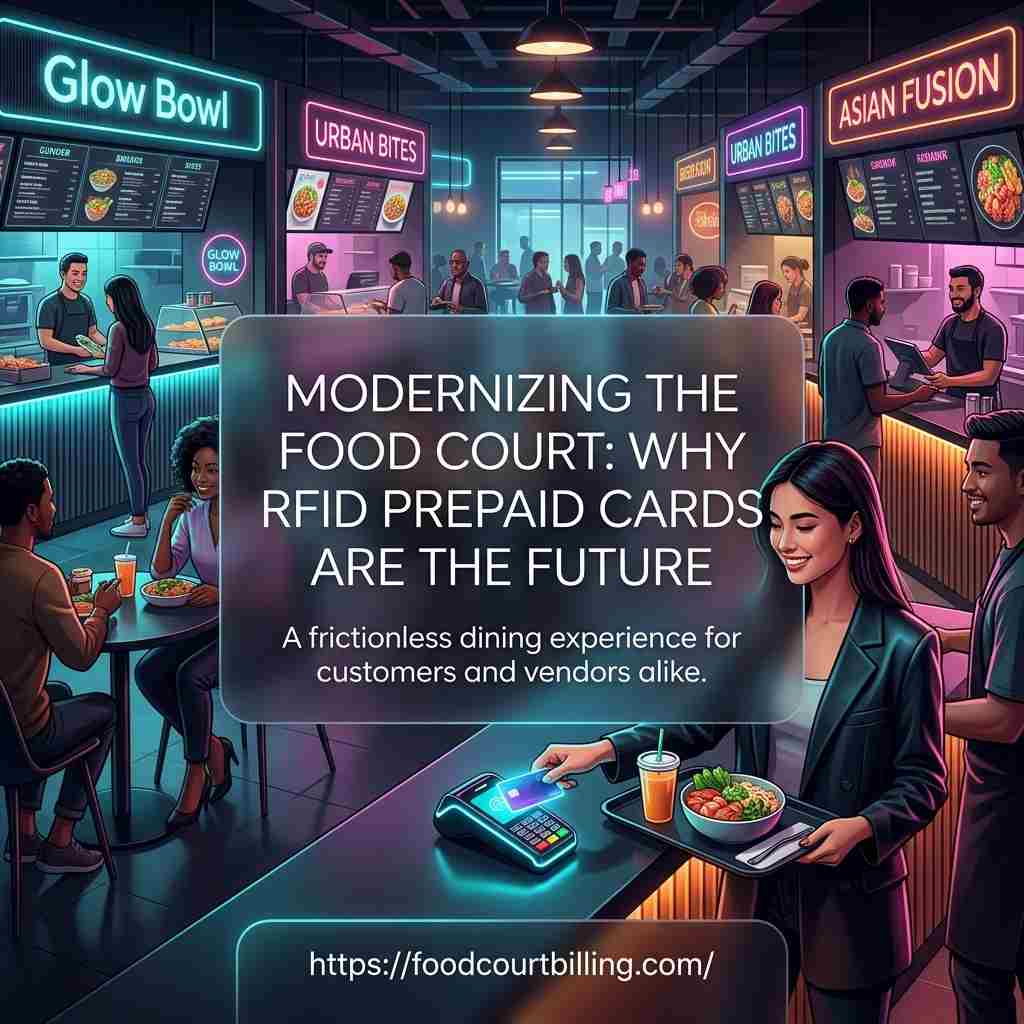Modernizing the Food Court: Why RFID Prepaid Cards are the Future