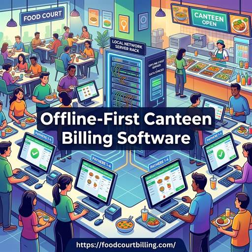 Offline-First Canteen Billing Software: Why Local Server POS Outperforms Cloud Systems in Peak Hours
