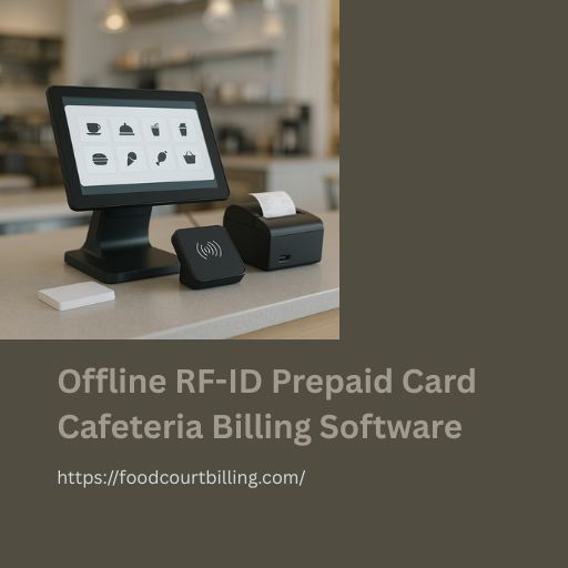 Upgrade Your Cafeteria with Offline RFID Card Billing Software
