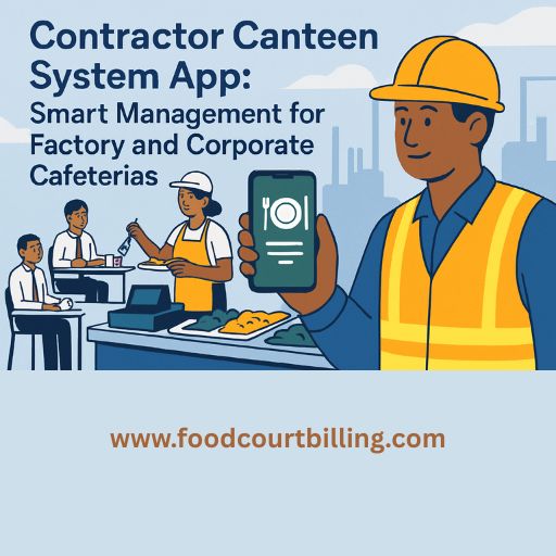 Contractor Canteen System App