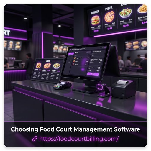 Choosing Food Court Management Software