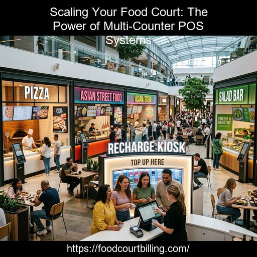 Multi-Counter Food Court POS System
