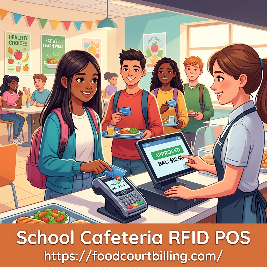 RFID Prepaid Card System for School Cafeterias
