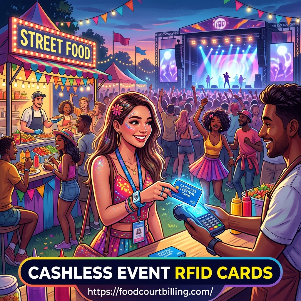 RFID Prepaid Cards for Cashless Events